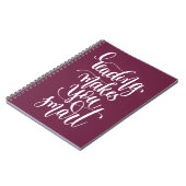 読書は頭が切れるに作ります ノートブック (左側)