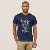 読書は頭が切れるに作ります Tシャツ (正面フル)