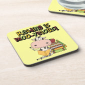 読書はMoovelousです コースター (左側)