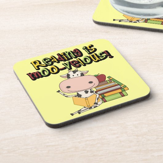 読書はMoovelousです コースター (左側)