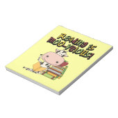 読書はMoovelousです ノートパッド (回転)