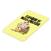 読書はMoovelousです マグネット (左側)