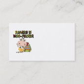 読書はMoovelousです 名刺 (裏面)