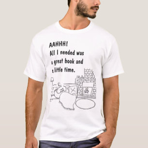 読書ひよこ Tシャツ