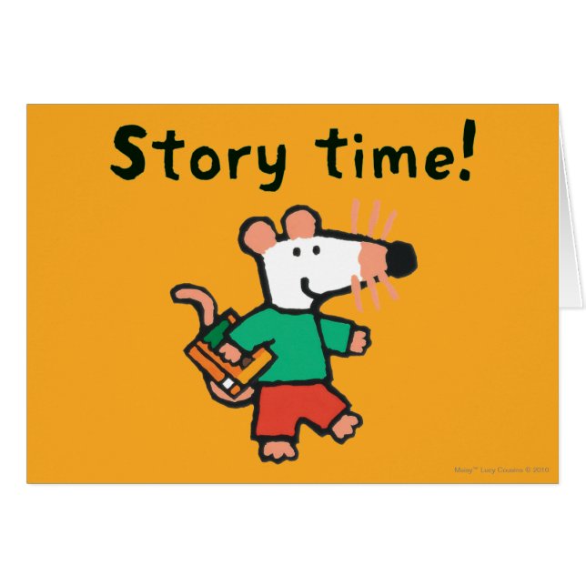 読書へのMaisy愛らしい愛 (正面横)