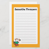 読書へのMaisy愛らしい愛 便箋 (正面/裏面)