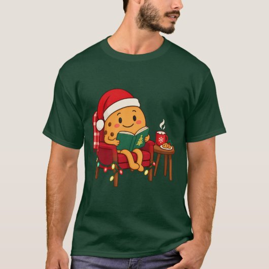 読書クッキー Tシャツ (正面)