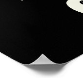 読書コーナーレインボーユニコーンポスター ポスター (角)