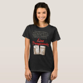 読書テーマ 女性用Tシャツ Tシャツ (正面フル)