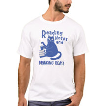 読書ノートとローストコーヒーがお好き Funny Tシャツ
