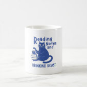 読書ノートと焙煎を飲む面白いマグカップ コーヒーマグカップ (中央)