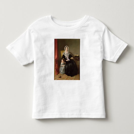 読書レッスン トドラーTシャツ (正面)