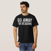 読書中だよ!どいて! Tシャツ (正面フル)