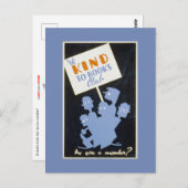 読書会に親切である ポストカード (正面/裏面)