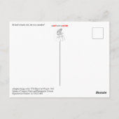 読書会に親切である ポストカード (裏面)