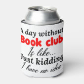 読書会のない日なんて冗談みたいだ 缶クーラー (缶正面)