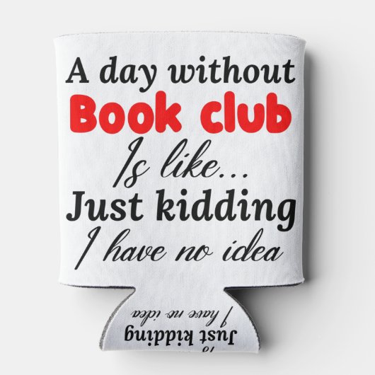 読書会のない日なんて冗談みたいだ 缶クーラー (裏面)