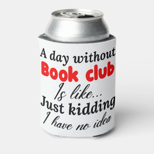 読書会のない日なんて冗談みたいだ 缶クーラー (缶裏面)