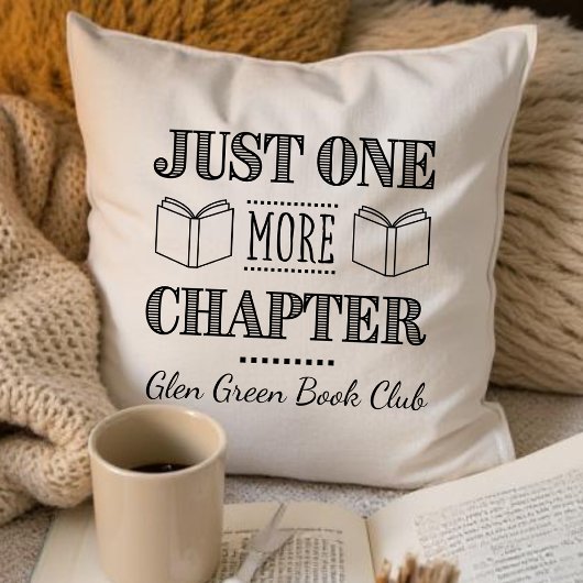 読書会名 Just One More Chapter 引用 クッション
