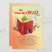 読書冒険の招待状 招待状 (正面/裏面)