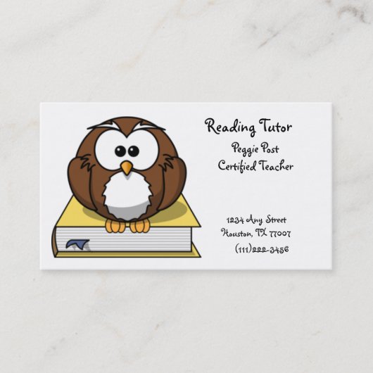 読書名刺 名刺 (正面)