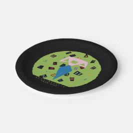 読書女性のブッククラブ ペーパープレート