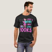 読書好きなだけ Tシャツ (正面フル)