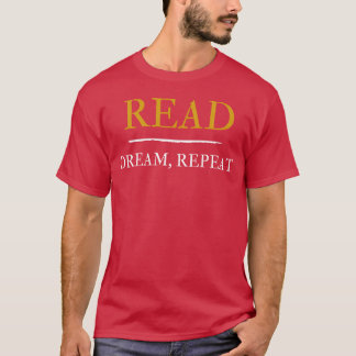 読書好きな女の子のためのデザイン Tシャツ