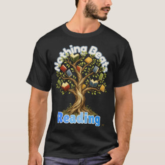 読書好きにはたまらないブックツリー教師ギフト Tシャツ