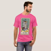 読書好きのためのタロット The Tbr Tシャツ (正面フル)