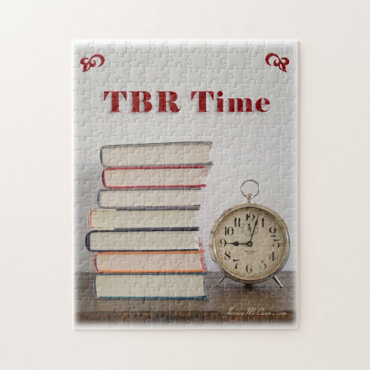 読書好きのためのTBR Time ジグソーパズル (縦)