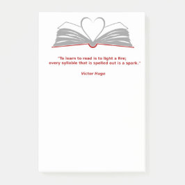 読書好きのポストイットノート ポストイット