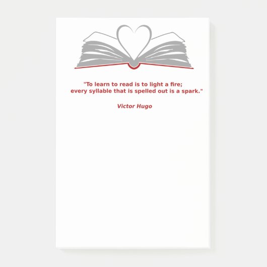 読書好きのポストイットノート ポストイット (正面)