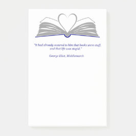 読書好きのポストイットノート ポストイット