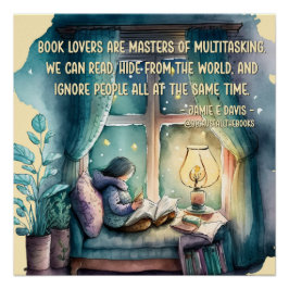 読書好きはタスクの数々の達人 ポスター