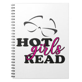 読書好き女子のノート ノートブック