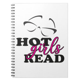 読書好き女子のノート ノートブック