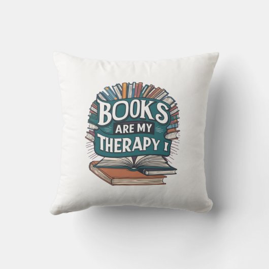 読書好き枕 クッション (裏面)