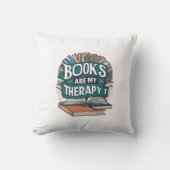 読書好き枕 クッション (正面)