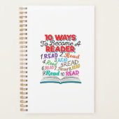 読書好き10人で読者になる方法 プランナー手帳 (正面)