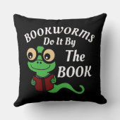 読書好き クッション (裏面)