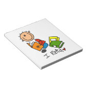 読書好き ノートパッド (アングル)
