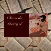 読書好き ラベル