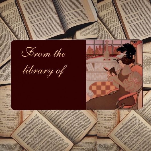 読書好き ラベル