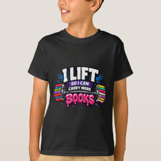 読書好き 読者 のためにもっと本を運べるエレベーター Tシャツ