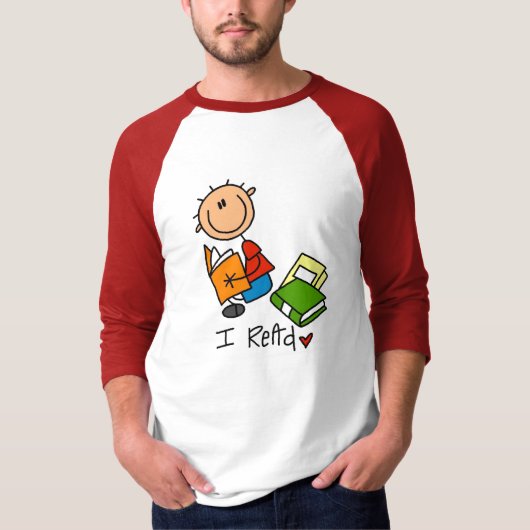 読書好き Tシャツ (正面)