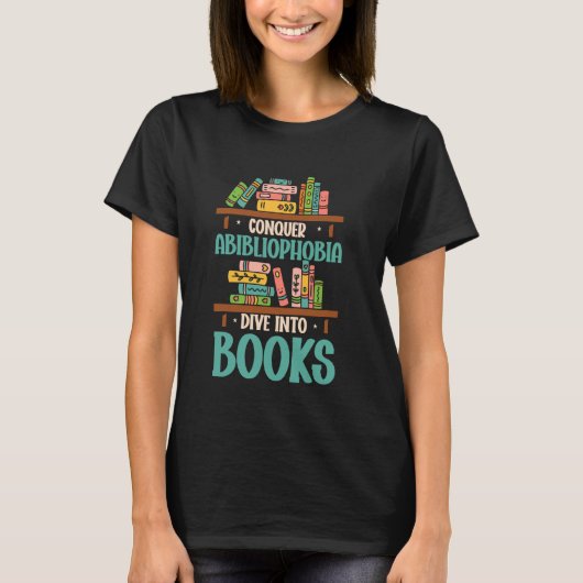 読書好き Tシャツ (正面)