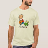読書好き Tシャツ (正面)