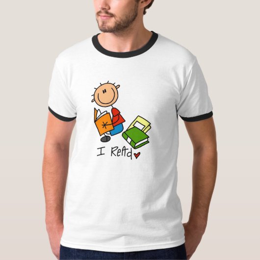 読書好き Tシャツ (正面)