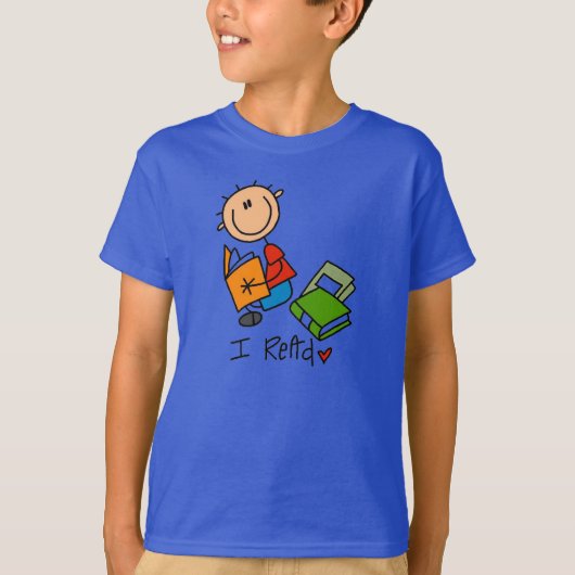 読書好き Tシャツ (正面)